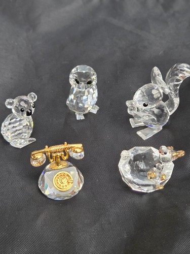 Svarowski glasfiguren eule - glasfiguren,
