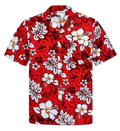 Hawaii hemd herren 100 - hemd,