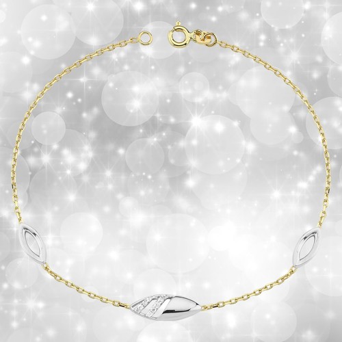 Damen armband gold 333 schmuck - damen,