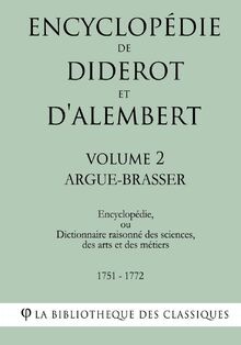 Encyclopédie diderot et - encyclopédie, de