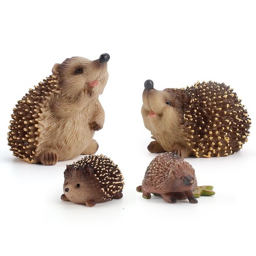 Mini hedgehog figurine fee - figurine,