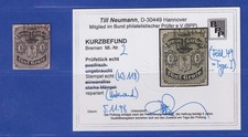 Bremen 1856 Wappen 5 Grote