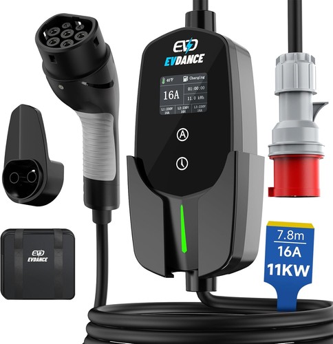 Evdance mobile wallbox 11kw - wallbox,