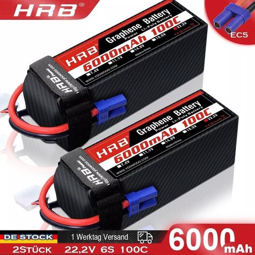 2stück hrb 2v 6000mah - 6s,