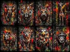 LEINWAND BILDER XXL ELEFANT