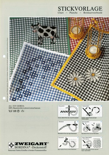 Zweigart stickvorlage 1535 - -,