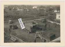 Foto Wehrmacht LKW, PKW vor Odessa  2.WK (730n)