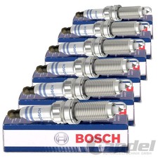 6x BOSCH ZÜNDKERZE
