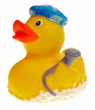 Waschen Baden Schaumbad Ente - Badeente - Quietscheente - gelb