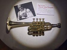 Piccolo Trompete SELMER Hoch G, oft genutzt aber gut erhalten