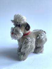 Steiff Hund Snobby - Pudel ca. 14 cm - 60er Jahre - bewegliche Beine