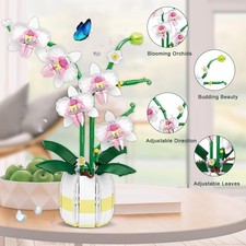 Orchidee Bausteine Blume Set