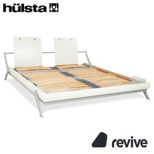 Hülsta Holz Bett Weiß Creme