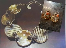 Artisan ORNA LALO Treasures Handgemachtes Armband & Ohrring ~ Kostenloser...