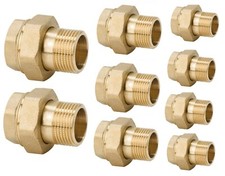 Messing Verschraubung mit