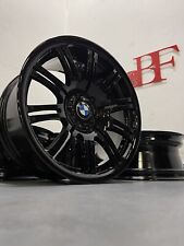 ORIGINAL 19 Zoll BMW E46 M3 CSL Z4 M67 Felgen 2229660+2229650 Schwarz Glanz