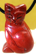 JASPIS rot  Edelstein  Katze