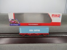 PIKO Spur H0 57712 Güterwagen Containertragwagen der DB Cargo in OVP
