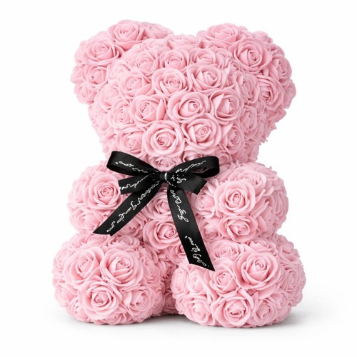 Rosen teddy bär 25cm - teddy,