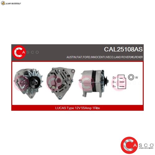 Generator cal25108as für jpa - generator,