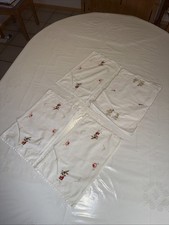 Teller Unterlagen Tischset Baumwolle Ostermotive 4er Set Erbstück