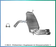 Endschalldämpfer Audi A3