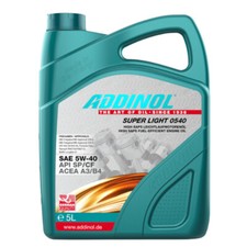 Addinol SUPER LIGHT 0540 5 Liter Motorenöl 5W-40 VW 502 00 und 505 00 72097781
