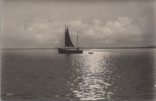 AK Postkarte Segelboot im