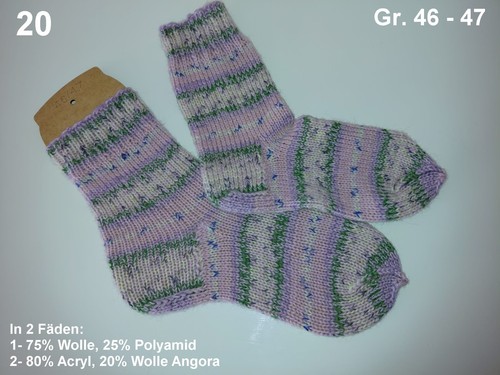 Handgestrickte dicke