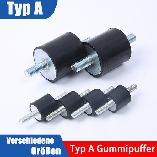 Gummifüße edelstahl typ a - typ,
