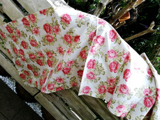 -Landhaus--STRAUSS--Tischdeko-Läufer-Baumwolle-Top Z. ca-145 x 51 cm