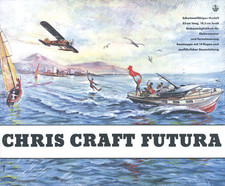 Kartonmodell Chris Craft