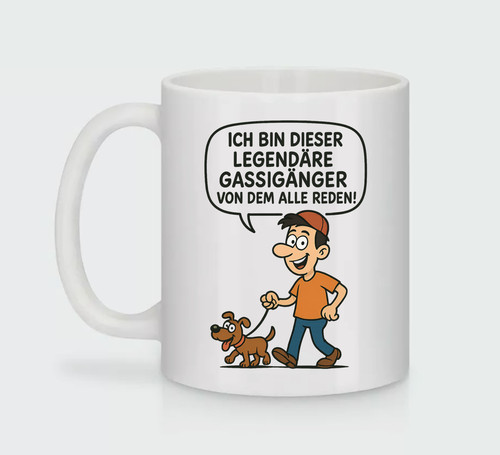 Lustige spruch tasse - lustige, gassi