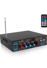 Mini Verstärker, 800W Hi-Fi-Verstärker, Stereo-Verstärker Bluetooth 5.0,