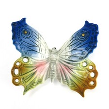 Karl Ens Porzellan Figur Schmetterling Bunt  Volkstedt Butterfly Figurine