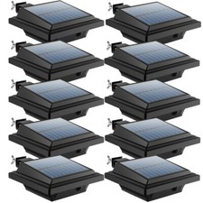 10Stk.Dachrinne Solarleuchte
