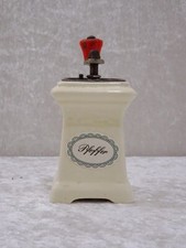 Leinbrock´s Ideal Art Deco Design Keramik Pfeffermühle - Vintage um 1920