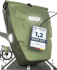 Fahrradtasche Gepäckträger Tasche wasserdicht + Halterungssystem waldgrün Büchel