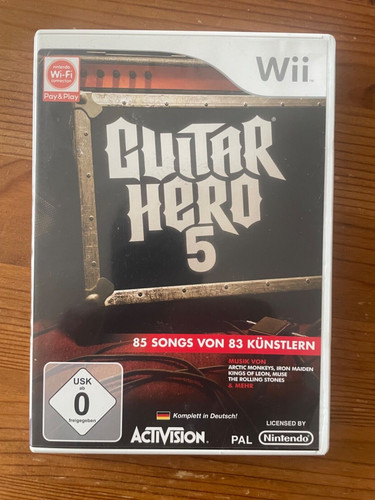 Guitar hero nintendo wii - 5,