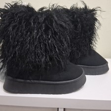 Gr 39 Kunstfell Boots Yeti