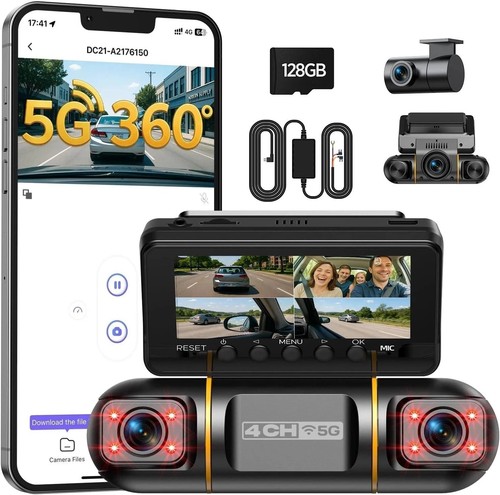 Kanal 1080p dash cam 360 - 4,