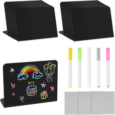 20 Stk Kreidetafel Klein Set
