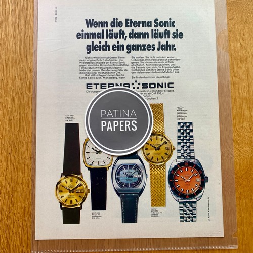 1972 eterna sonic kontiki - eterna,