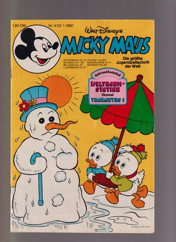Micky maus 1980 - maus, 1-