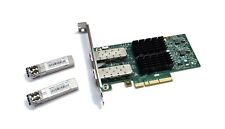 Mellanox ConnectX-3 CX312A NIC 10Gigabit 10GBe SFP+ Dual Port Server 00D9692