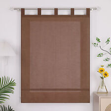 Transparent Raffrollo mit