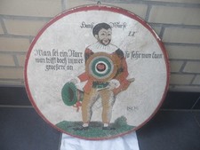 Alte antike Schützenscheibe/