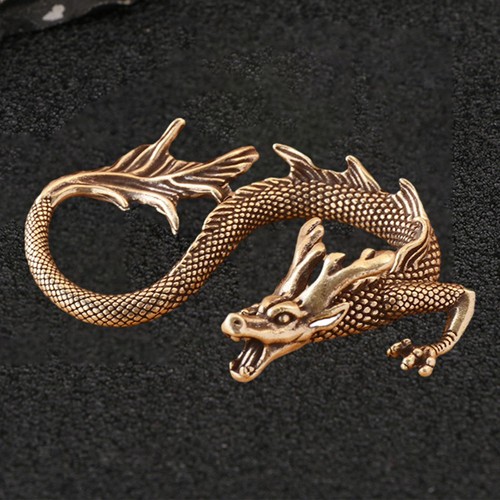 Messing drache figur - drache,
