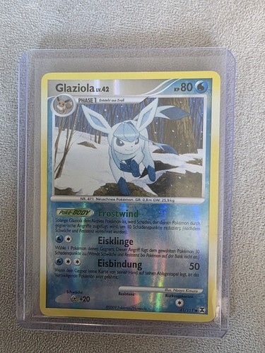 Pokémon glaziola 111 - glaziola, 41/111