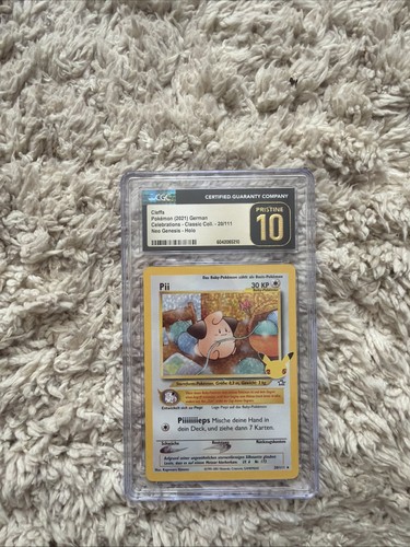 Pokémon karte cleffa 2021 - karte,